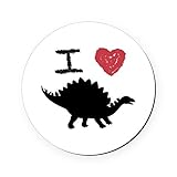Round Coaster (Set of 4) I Love Dinosaurs
