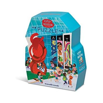 Crocodile Creek - Day at The Art Museum - 48Piece Jigsaw Puzzle for Kids Ages 4+