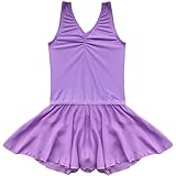 iEFiEL Girls Go Sport Shiny Dancer Ballet Dancing Tutu Skirt Dress Leotard Dancewear