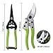 WORKPRO 2-Piece Pruning Shears Set, 8″ Bypass Professional Sharp SK-5 Steel Blade Garden Shears and 7.5” Handing Pruner with Steel Straight Bladethumb 3