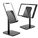 Cell Phone Stand Holder, Multi-Angle Adjustable Smart Phone Desk Stand Dock, Compatible with iPhone, Samsung Galaxy and All Android Phone Up to 10.5 Inch