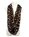 La Carrie Womens Leopard Print Infinity Scarf Loop Circle Neck Warmer