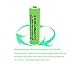 GEILIENERGY Ni-MH AA 600mAh 1.2V Rechargeable Batteries for Solar Lights, Garden Lights, Remotes, Mice(Pack of 8)