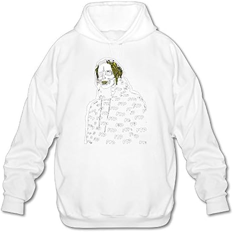 Men's Undead scrim $UICIDEBOY$ T Shirt Sweatshirt Quick-Drying Sports Activities Hoodie Sweater White XL