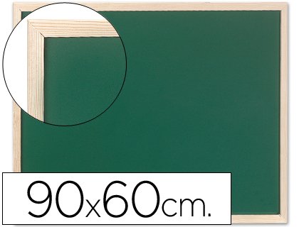 Q-Connect Green Slate Wooden Frame 90 x 60 Without Shelf