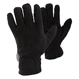 FLOSO® Mens Plain Thinsulate Thermal Fleece Gloves (3M 40g)