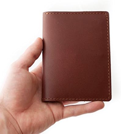VIDA Slim Wallet Credit Business Card Holder Sleeve Vintage Genuine Real Leather for Men Women Bifold Case Designer Accessories Gadgets Chain Travel
