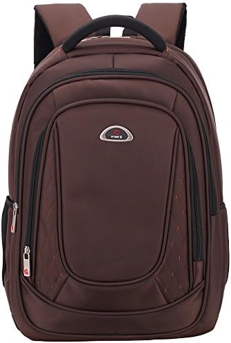 Male Female Computer Pack Multi-function Recreational Backpacking College Student Outdoor Mountaineering Bag 16 inch Big Capacity (Brown)