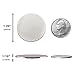 Thin Round Disc Magnets - Diy Strong Neodymium N45 for Refrigerator Button DIY Cup Magnet Craft Hobbies, Science Projects and School Crafts