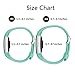 Fundro Replacement Bands Compatible with Fitbit Charge 2, Classic & Special Edition Adjustable Sport Wristbands Small Large 18-Pack (18-Pack, Small (5.5