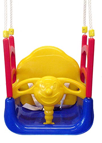 Schaukelgestell mit 3in1 Babyschaukel 3-in-1 Outdoor mitwachsend 3in1 Garten Draussen Indoor Türrahmen Kleinkind (3-in-1… – Bild 7