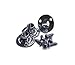 Escape Climbing 100 Pack Screw-In T-Nuts | Durable Steel Hardware for Rock Climbing Holds | Easy Installation with Screws Included