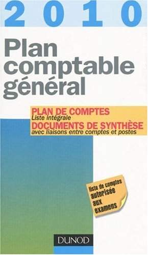Plan comptable général 2010