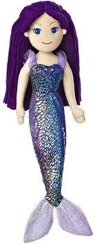 Small "Marika" Lavender Mermaid Doll - Set Of 2