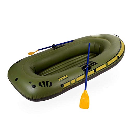 Qiming Schlauchboot 150 * 90cm-230 * 140 cm Tragbare Schlauchboot Eindickung PVC Ruderboot Fischereischiff for Taucher… – Bild 3
