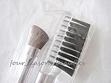 NEW 2-piece Clinique Eye Shadow & Brow Clear Brush Set 6