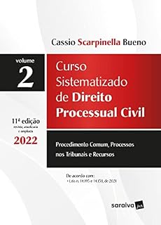 Livro Curso Sistematizado de Direito Processual Civil - Vol 2 - 11ª edição 2022