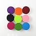 100PCS Diameter 1.18 inches Round Essential Oil Diffuser Locket Necklace Refill Pads Thickened Washable Absorbent Felt Pads 30MM