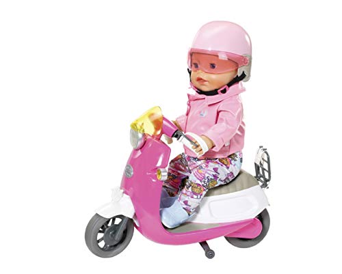 BABY born 825259 City Deluxe Scooter Combo Puppenkleidung 43 cm, 4-teiliges Set – Bild 3