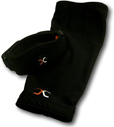 Compression Comfort Best Tennis Elbow System Includes: (1) Copper Compression Elbow Sleeve and (1) Tennis Elbow Brace. Forearm Brace, Strap with pad.