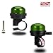 Arltb Mini Aluminum Bike Bell 20-22mm for Kids Durable Crisp Loud Anti Rust Fit Mini Bicycle Bells Handlebars Horn Accessories (5 Colors)