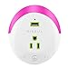 Aisoul Home Security Camera System All-in-One Wi-Fi Camera Wireless HD Security Sensors Smart Socket Outlet App Remote Monitoring Motion Detection with Multi-color RGB Lights