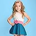meekoo 12 Pieces Faux Seashell Stretch Bracelets Novelty and Mermaid Fashion Bracelets for Little Girls