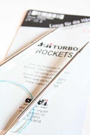 Addi Skacel Turbo Sock Rockets Circular Needles 16