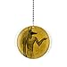 Egyptian Anubis Silhouette Fan/Light Pull