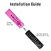 ACEIken Cover/Case for Fire TV Stick 4K / Fire TV Cube/Fire TV (3rd Gen) Compatible with All-New 2nd Gen Alexa Voice Remote Control (Pink)