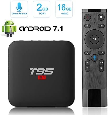TV Box Android Superpow Box TV 7.1 2.4G voice remote S905W quad-core cortex-A53 2.4GHz WiFi Support 4K Full HD H.265 Android Box 2GB RAM 16GB ROM Video Decoder with Android TV System