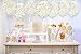 Champagne & Ivory Confetti Balloons | 10 Pack Large 18