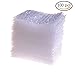 Ioffersuper 100 Pcs (4x6inch) Bubble Pouch Bag Clear Protective Wrap Clear Bubble Bags Double Walled Cushioning Bags- Protective Bags for Shipping,Storage,and Moving