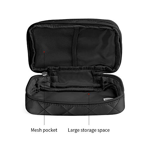 Makeup Bag for Women With Mirror,LOMEZI Pouch Bag,Makeup Brush Bags Travel Kit Organizer Cosmetic Bag 4 Makeup Bag for Women With Mirror,LOMEZI Pouch Bag,Makeup Brush Bags Travel Kit Organizer Cosmetic Bag