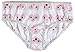 Trimfit Girls' 100% Cotton Tagless Colorful Hipsters 10-Pack, L (10-12)