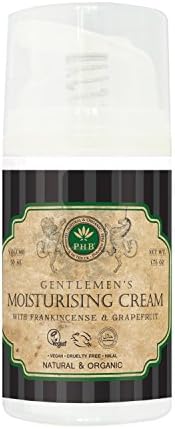 PHB Gentlemen's Moisturising Cream with Frankincense and Grapefruit, 50 g