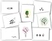 Cute Love Notes Greeting Card Set - 24 Mini Love Cards with Envelopes - 100% Recycled Cards for Everyday Love - Includes Colorful Heart Seal Stickers