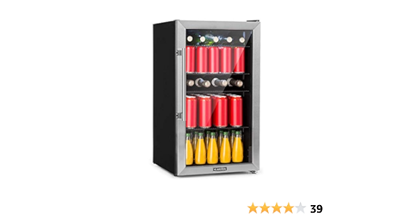 Klarstein Beersafe XL - Mini Nevera, Nevera pequeña bebidas ...