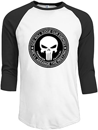 Mens 3/4 Sleeve T-Shirts The Punisher - Tidewater Tactical Insignia