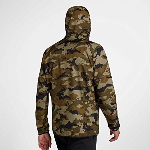 nike men's dry woven camo training jacket