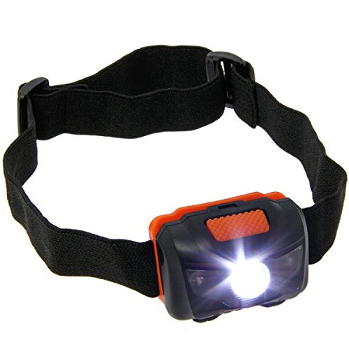 NGT LED Headlight Cree 01 Head Torch Black M