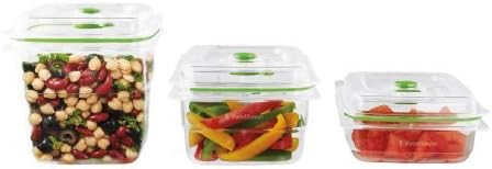 FoodSaver Fresh Containers, 3 Container Set, FA3SC358-000 | easy storage in your cabinet
