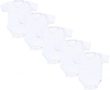 Tuptam Body Cache Cœur Manches Courtes Pour Bebe Lot De 5 Amazon Fr Vetements Et Accessoires