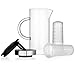 Fruit Infusion Water Pitcher - Stainless Steel Lid With Durable Borosilicate Glass - 1300 ml (44 oz.) Carafe