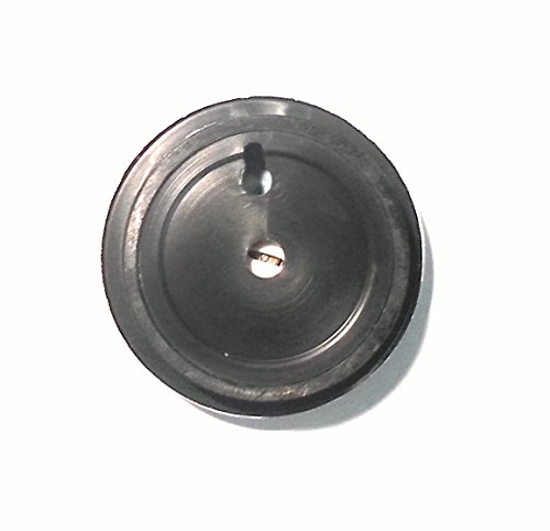 Hokco Analog Thermometer 1.75 in. Diameter Round with Gray Scale and Chrome Bezel