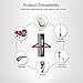 BONAI 16 Bay Battery Charger Round with Rechargeable AA Batteries 2800mah (16 Bay Charger with AA)