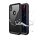 Cozycase Waterproof Case for iPhone Xs Max, Shockproof Full-Body Rugged Case with Built-in Screen Protector for Apple iPhone Xs Max 6.5 inch (2018 -(Black)