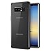 Trianium Note 8 Case, Clarium Series for Samsung Galaxy Note8 Case Clear Hybrid Cover [Scratch Resistant] Ergonomic Cushion Shock-Absorbing TPU Bumper + PC Hard Back Panel - Midnight Black/Clear