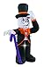 SEASONBLOW 4 Ft Halloween Inflatable Ghost Gentlemen Decoration for Yard Garden Lawn HomeParty Indoor Outdoor