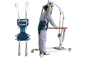Bariatric Lift Sling for Assisted Walking and Standing, 180 kg Capacity, Durable Design for Nursing Caregiver Support